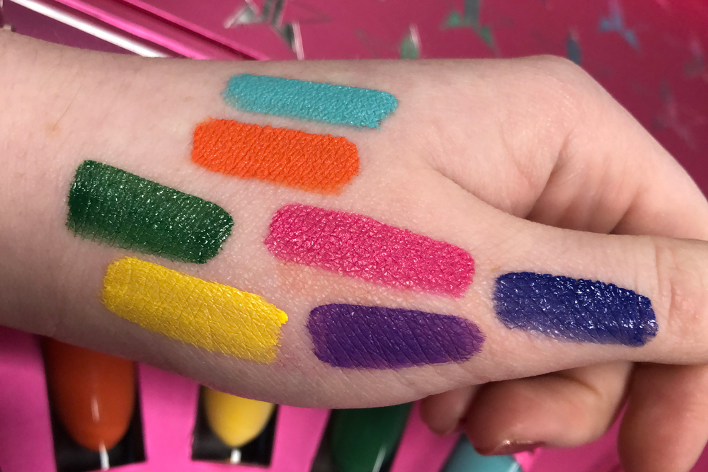 jeffree star cosmetics mini rainbow bundle
